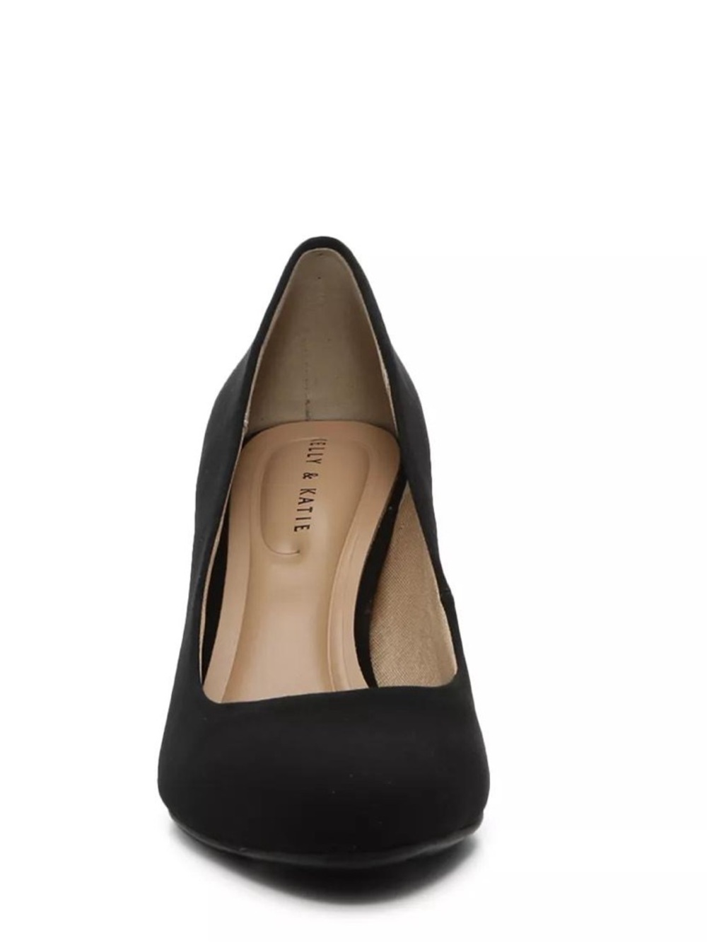 Kelly & Katie Black Pointed Toe Heels